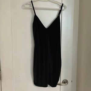 **TAGS STILL ON Nasty Gal Velvet Plunge Mini Dress